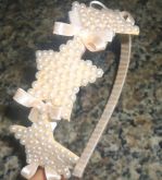 tiara estrela perola